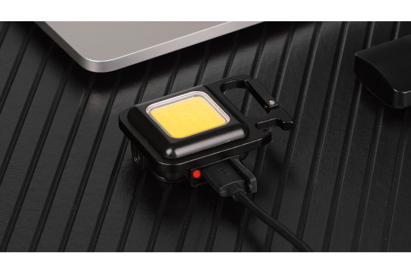 STEFFEN Handleuchte LED Worklight 65 00163 schwarz, Akku, 6W 2 Stück