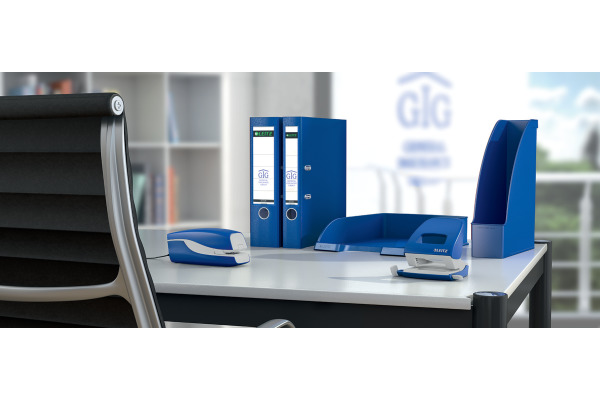 LEITZ Stehsammler Plus A4 24760035 blau