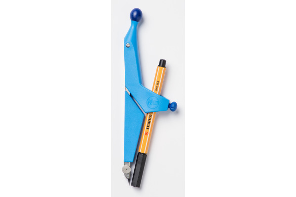 KERN Zirkel Krea 22 Standard K22 bis 420mm, blau