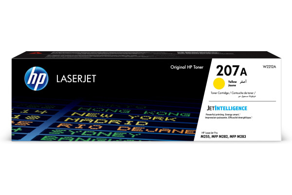 HP Toner-Modul 207A yellow W2212A CLJ Pro M255/282/283 1250 S.
