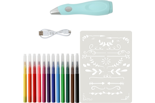 I AM CREA Air Brush Set 4011.05 15 tlg. inkl. Stifte