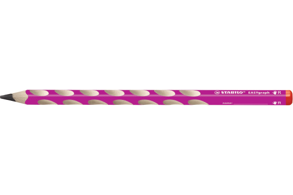 STABILO Bleistift EASYgraph HB 322/01HB Rechtshänder pink
