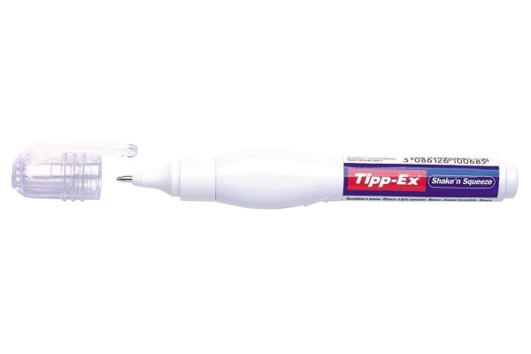 TIPP-EX Shake'n Squeeze 8ml 8022923 Korrekturstift, Blister weiss