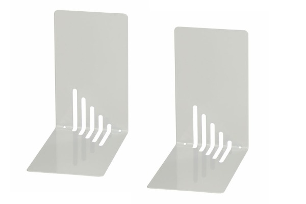 MAUL Buchstütze schmal 35010 82 grau 2 Stück