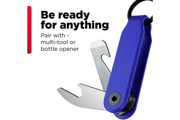 KEYSMART Loop Key Holder KS044-BLU Blue