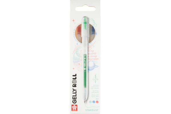 SAKURA Gelly Roll 0.8mm PXGBRASTA Stardust, ass. 3 Stück