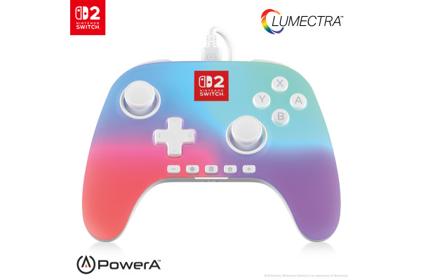 POWERA Advantage Wired Controller NSGP0524 NSW2, Lumectra White