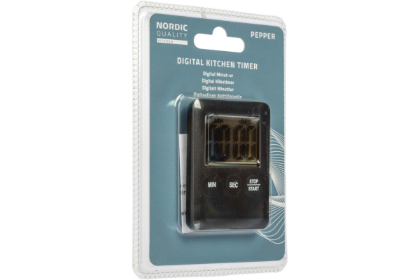 NORDIC Q Pepper Kitchen Timer 352426 Digital