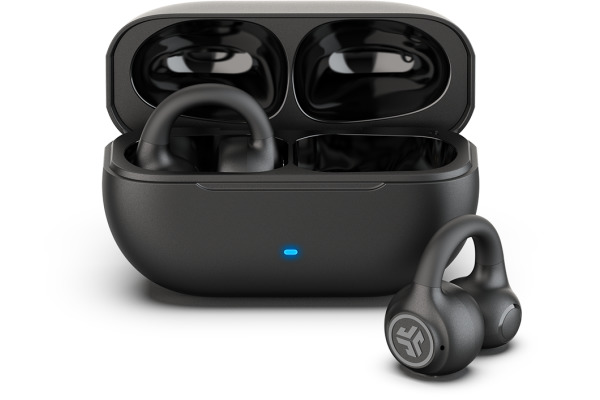 JLAB Flex Open Air Clip Earbuds IEUEBFLEX True Wireless, Black