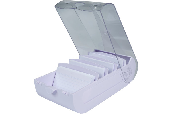 EXACOMPTA Karteikartenbox Bunny A8 5336423D malve 10x6.2x19.5cm