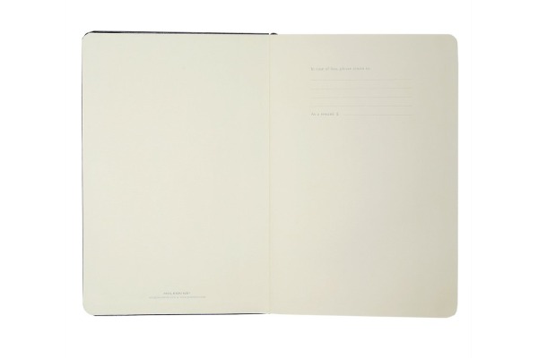 MOLESKINE Adressbuch Classic A5 883701658 schwarz, liniert 120 Blatt