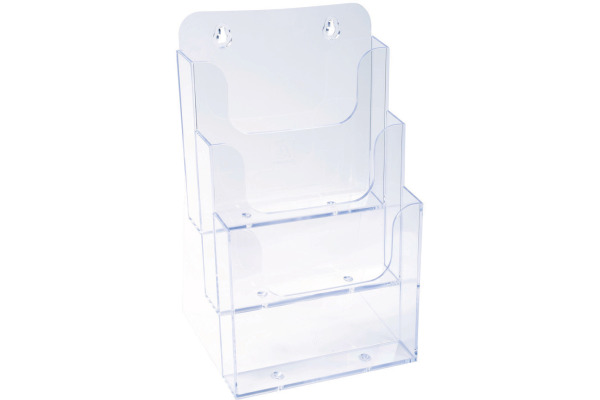 EXACOMPTA Prospekthalter A5 75158D transparent 154x181x280mm