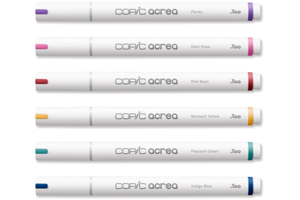 COPIC Marker acrea Set Deep 20077603 6 Farben