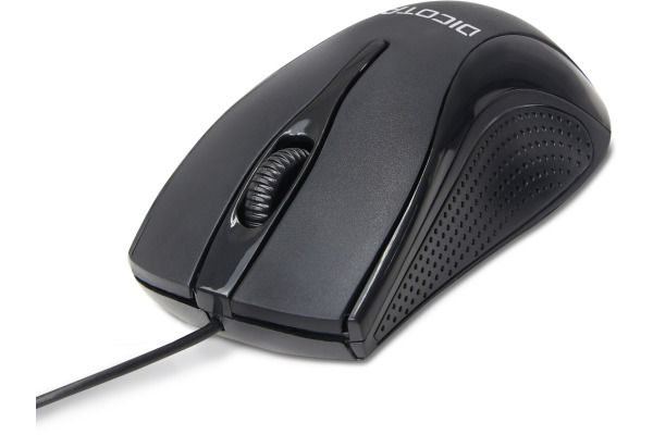 DICOTA Wired Mouse D32011 Black