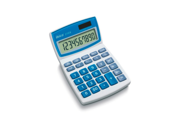 IBICO Taschenrechner 210X IB410079 10-stellig
