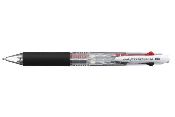 UNI-BALL Jetstream 4 Farben 0.7mm SXE45007T transparent