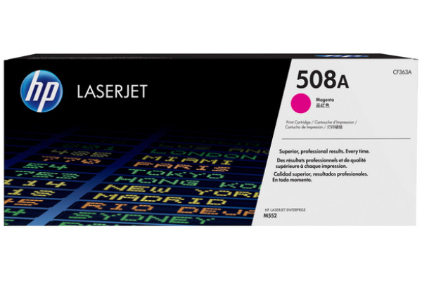 HP Toner-Modul 508A magenta CF363A CLJ Enterprise M552 5000 S.