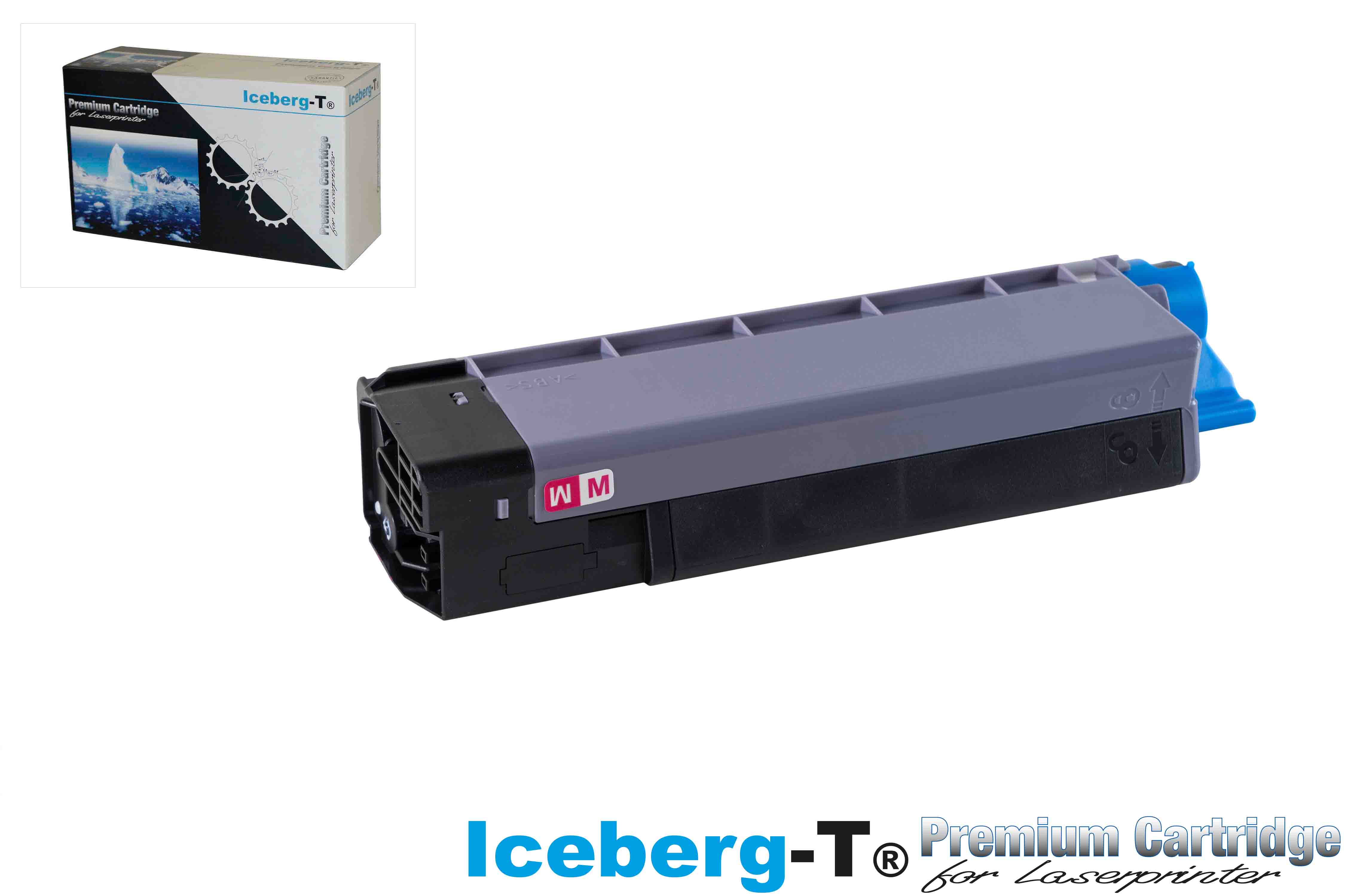Iceberg-T Toner OKI C5600 2'000 Seiten, magenta