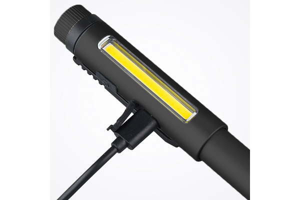 STEFFEN Handleuchte LED Worklight 65 00164 schwarz, Akku, 1W