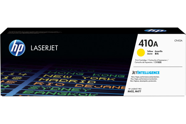 HP Toner-Modul 410A yellow CF412A CLJ Enterprise M452 2300 S.