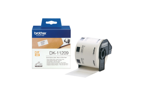 PTOUCH Adress-Etiketten 29x62mm DK-11209 QL-500/550 800 Stk./Rolle