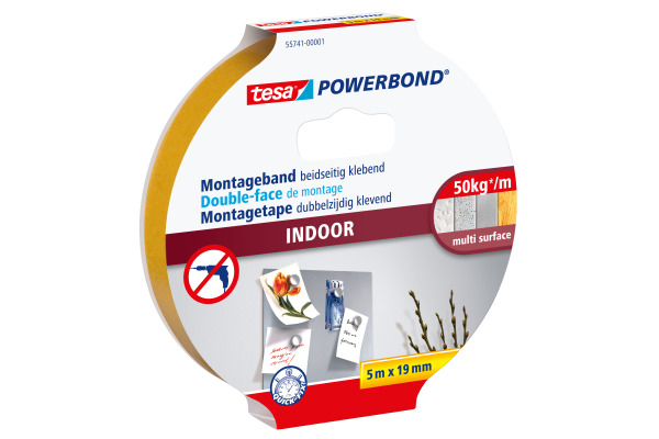 TESA Montageband Indoor 19mmx5m 557410000