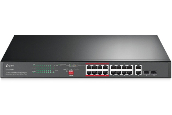 TP-LINK 18-Port Gigabit Rackmount TLSG1218M Switch with 16-Port PoE
