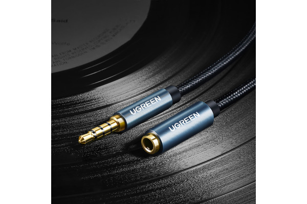 UGREEN Cable 3.5mm Male/3.5 Female 40675 Extension Braid 2m,(BB)