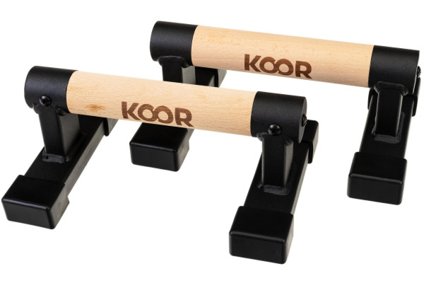 KOOR Liegestützgriffe 24cm F02709 2 Stück