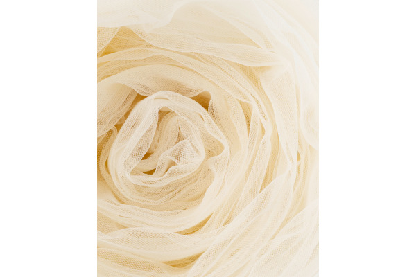 FOLIA Tüll-Stoff 3mx50cm 8000 weiss