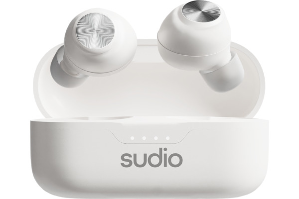 SUDIO Wireless Earbuds T3WHT T3, White, Wireless