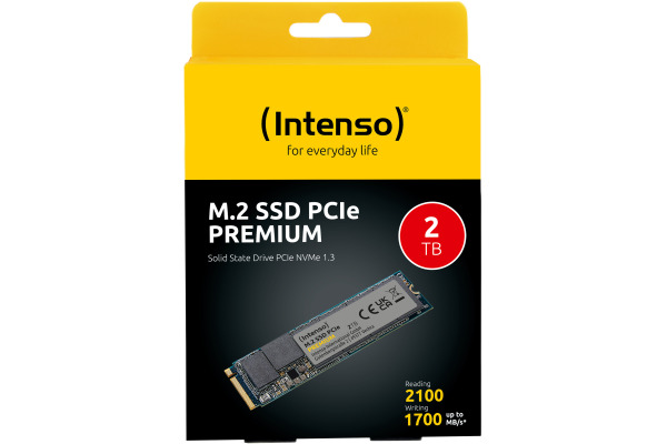 INTENSO M.2 SSD Premium 2TB 3835470 PCIe, m.2 2280