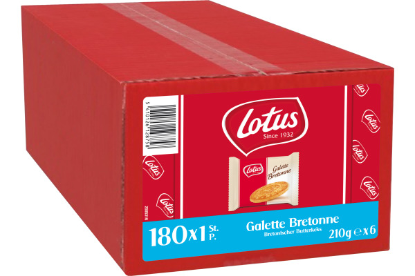 LOTUS Bretonischer Butterkeks 12875 180 x 1 Stk.