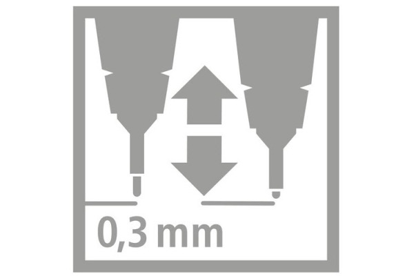 STABILO Feinschreiber sensor 0,3mm(F) 189/56 pink