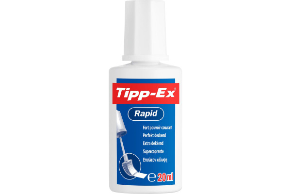TIPP-EX Korrekturfluid Rapid 20ml 8859935 schnelltrocknend weiss