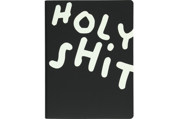 NUUNA Notizbuch GRAPHIC L A5 350056307 HOLY SHIT, dots 128 Blatt