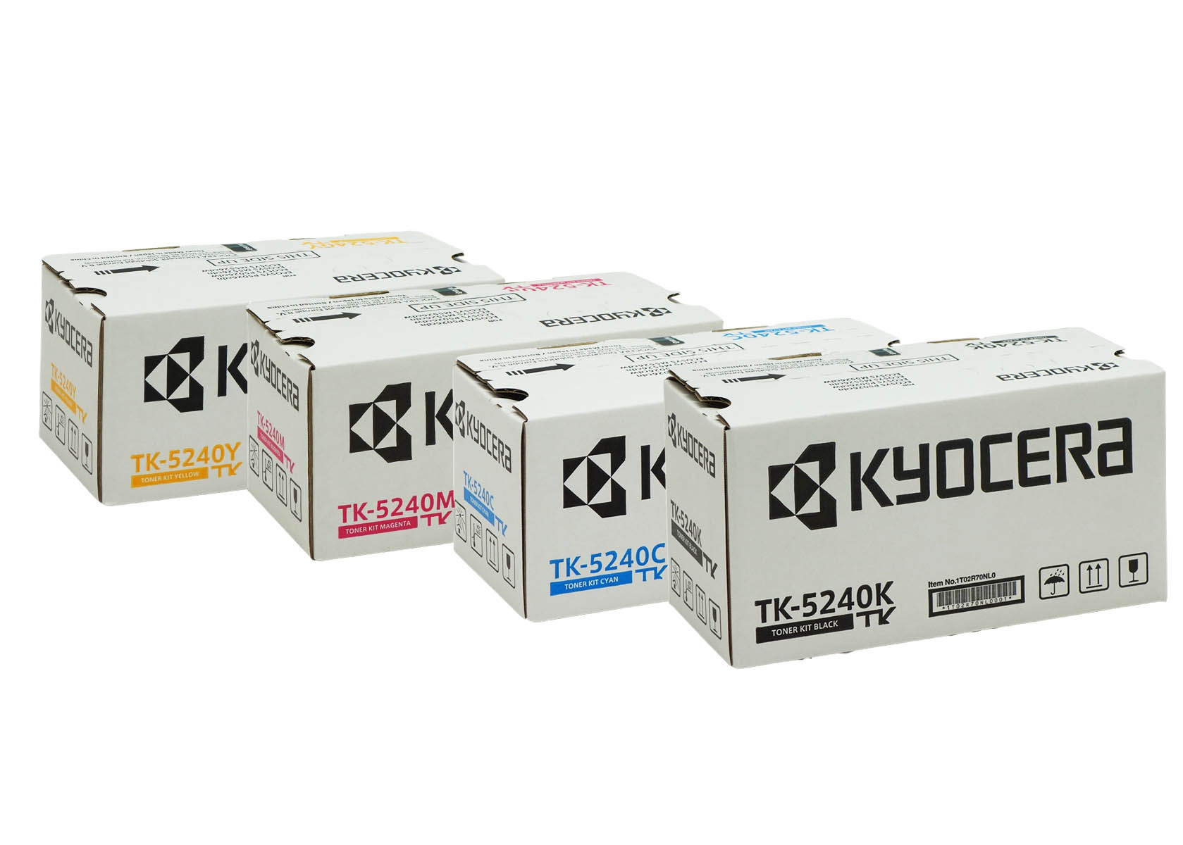 Original KYOCERA TK-5240 SET Multipack / Set mit allen vier Farben