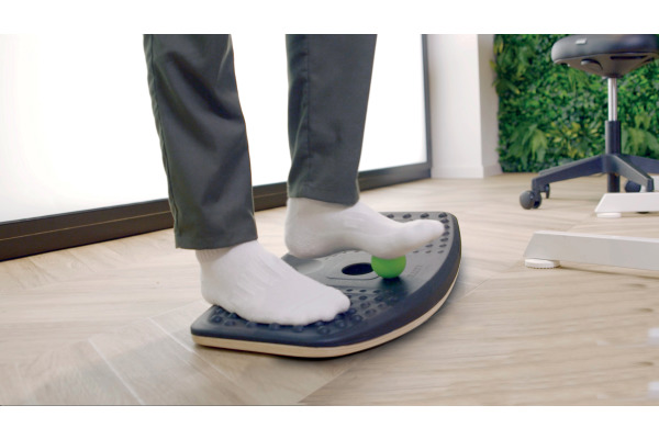 LEITZ Balance Board Ergo Active 65870089 Dunkelgrau