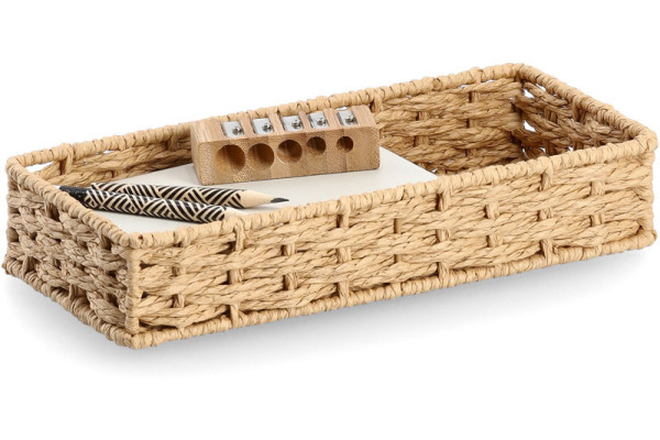 ZELLER Utensilien Organizer 15211 papiergeflecht 24x11x4.5cm
