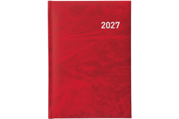 BIELLA Geschäftsagenda Executive 2027 806510450 1T/1S rot ML 14.5x20.5cm