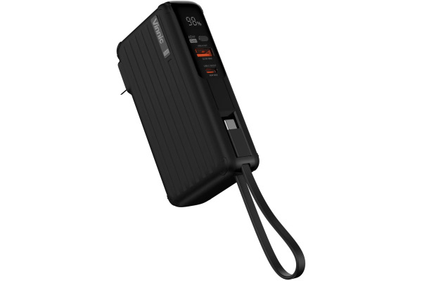 VINNIC PANGPOCHE 2-3-In-1 Travel VPPB-TR10 65W,10k PB,GaN,TravelAdaptor