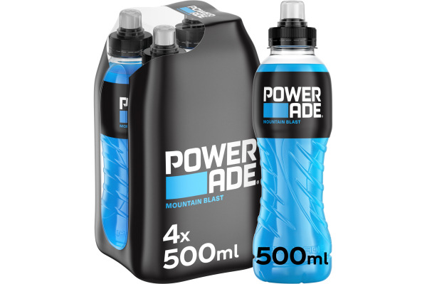 POWERADE Mountain Blast 958508 50cl, 4 Stk.