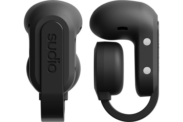 SUDIO Clip-On Earbuds B3BLK B3, Black, Wireless
