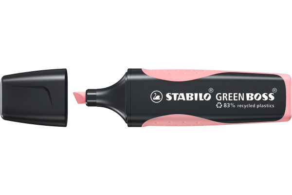 STABILO Textmarker GREEN BOSS 2-5mm 6070/129 pastell pink