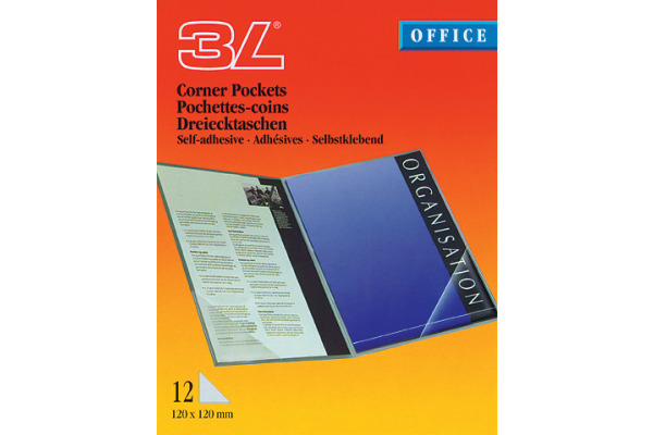 3L Dreiecktasche 100x100mm 10011 PP selbstklebend 12 Stück