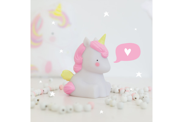 ALLC Nachtlicht Mini LLUNWH34 Unicorn 8.5x12.5x10cm
