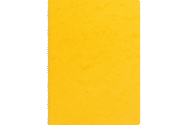 NOVOOO Spiralheft ass. A4 729783 kariert, 4mm, 80g 48 Blatt