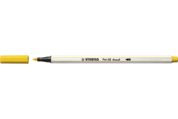 STABILO Fasermaler Pen 68 Brush 568/44 gelb