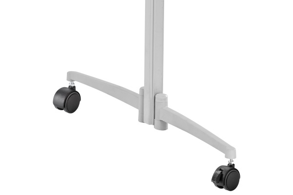 MAGNETOP. Design-Moderatorentafel Filz 1151301 grau, klappbar 1200x1500mm