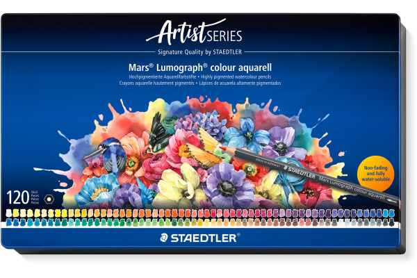 STAEDTLER Farbstifte Artist Line 104M120 assortiert 120 Stück